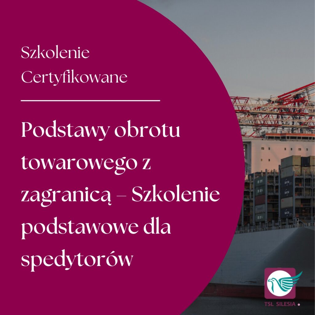 Obrazek - Okładka dla usługi Podstawy obrotu towarowego z zagranicą - Szkolenie podstawowe dla spedytorów